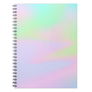 Iridescent Holographic Notizblock