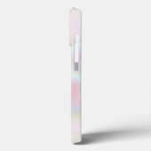 Iridescent Holographic Pearl Opal Rainbow Case-Mate iPhone Hülle (Rückseite / Links)