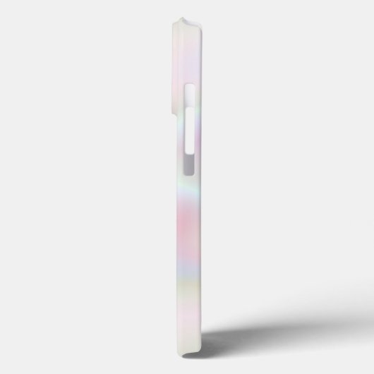 Iridescent Holographic Pearl Opal Rainbow Case-Mate iPhone Hülle (Rückseite / Links)