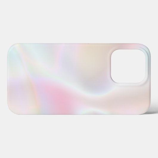 Iridescent Holographic Pearl Opal Rainbow Case-Mate iPhone Hülle (Rückseite (Horizontal))