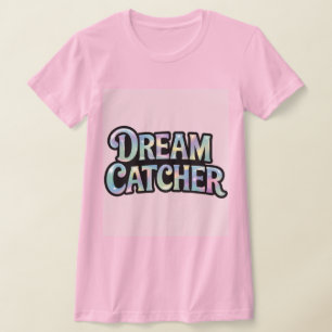 Iridescent Holographic Pink Dream Catcher T - Shir T-Shirt