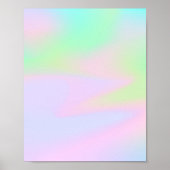 Iridescent Holographic Poster (Vorne)