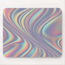 Iridescent Holographic Swirl Texture