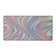 Iridescent Holographic Swirl Texture