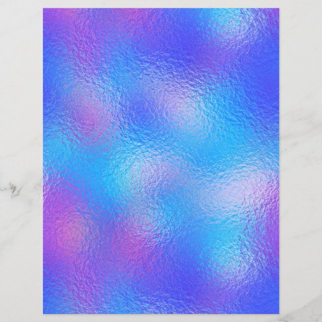 Iridescent Imitats Foil Scrapbook Paper Nr. 96 (Vorderseite)