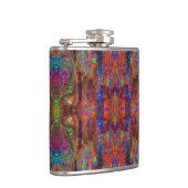 Iridescent Lava Wave Flask Flachmann (Rechts)