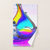 Iridescent Liquid Badhandtuch Set (Handtuch)