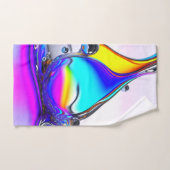 Iridescent Liquid Badhandtuch Set (Handtuch)