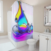 Iridescent Liquid Duschvorhang (Beispiel)