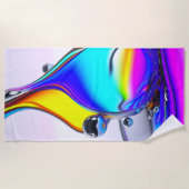 Iridescent Liquid Strandtuch (Vorderseite)