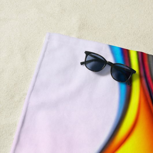 Iridescent Liquid Strandtuch (Beispiel)