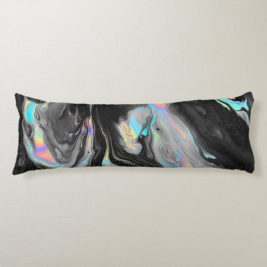 Iridescent Marbled Seitenschläferkissen (Vorderseite)