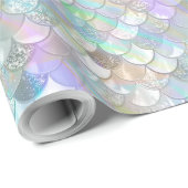 Iridescent Mermaid Scales ID144 Geschenkpapier (Rolleneckpunkt)
