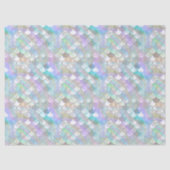 Iridescent Mermaid Scales ID144 Seidenpapier (Vorderseite)