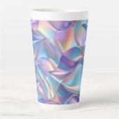 Iridescent Metallic 6 geometrisch Milchtasse (Vorderseite)