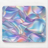 Iridescent Metallic 6 geometrisch Mousepad (Vorne)