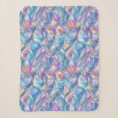 Iridescent Metallic 6 geometrisch Sherpadecke (Vorderseite)
