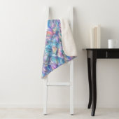 Iridescent Metallic 6 geometrisch Sherpadecke (Beispiel)
