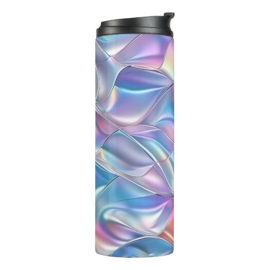 Iridescent Metallic 6 geometrisch Thermosbecher (Nach links gedreht)