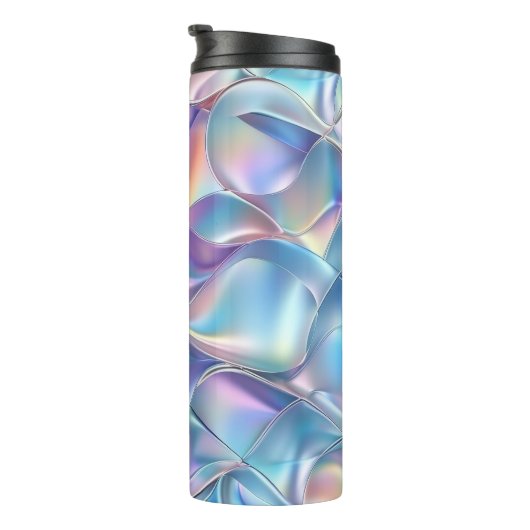 Iridescent Metallic 6 geometrisch Thermosbecher (Nach rechts gedreht)