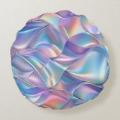 Iridescent Metallic 6 Rundes Kissen (Rückseite)