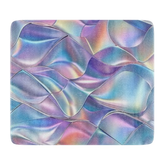 Iridescent Metallic 6 Schneidebrett (Vorderseite)