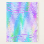 iridescent Mit Monogramm Holographic 2022 2023 Planer (Rückseite)