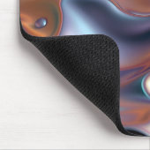 Iridescent Molten Ripples Mousepad (Ecke)