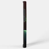 Iridescent Neon Fraktal Wing Art Samsung Galaxy Hülle (Rechte Seite)