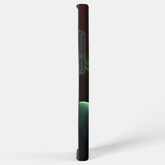 Iridescent Neon Fraktal Wing Art Samsung Galaxy Hülle (Rechte Seite)