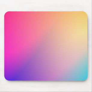 Iridescent Neon Hot Pink Fotografie Rainbow Cool Mousepad