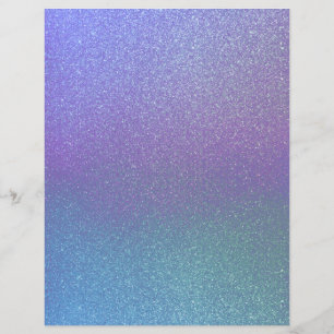 Iridescent Ombre Shimmer Scrapbook Paper