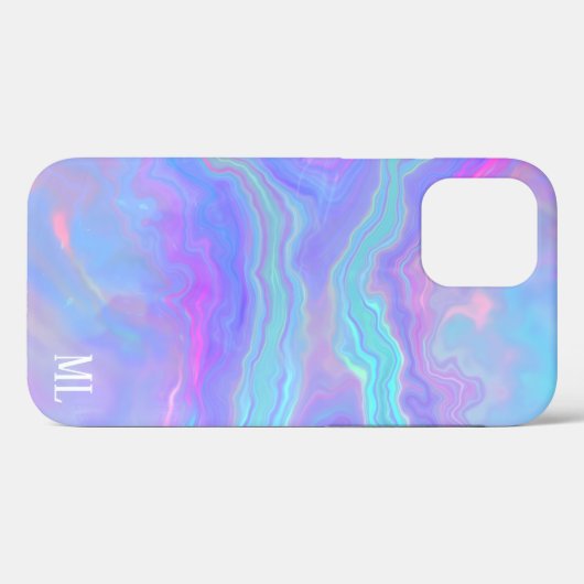 Iridescent Opal Case-Mate iPhone Hülle (Rückseite (Horizontal))