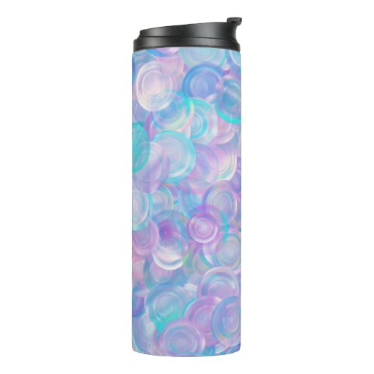 Iridescent Opal Glass Cabochons Thermosbecher (Nach links gedreht)