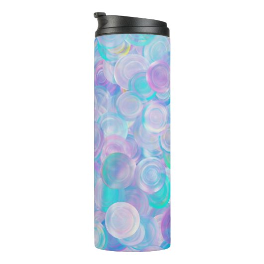 Iridescent Opal Glass Cabochons Thermosbecher (Nach rechts gedreht)