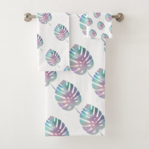 IRIDESCENT PALM BADEZIMMER TOWEL SET