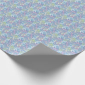 Iridescent Pastel Bubble Pattern Geschenkpapier (Ecke)
