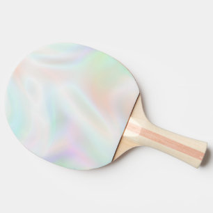 Iridescent Pearl Opal Rainbow Tischtennis Schläger