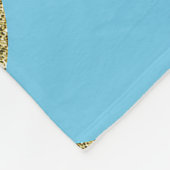 Iridescent Pearl Shimmer Sparkle Mermaid Scales Fleecedecke (Ecke)