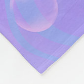 Iridescent Pearl Shimmer Sparkle Mermaid Schwanz Fleecedecke (Ecke)