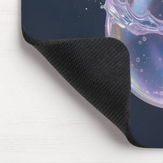 Iridescent Perfume Collision Mousepad (Ecke)