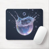 Iridescent Perfume Collision Mousepad (Mit Mouse)
