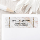 Iridescent Pink Marmor (Insitu)