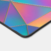Iridescent Polygon Schreibtischunterlage (Ecke)