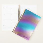Iridescent Rainbow Glam Planer (Anzeige)