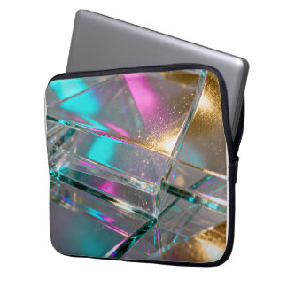 Iridescent Rainbow  - Holographic Glitter  Laptopschutzhülle
