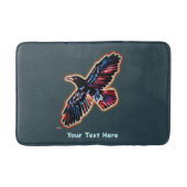 Iridescent Raven Badematte (Vorderseite)