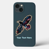 Iridescent Raven Case-Mate iPhone Hülle (Rückseite)