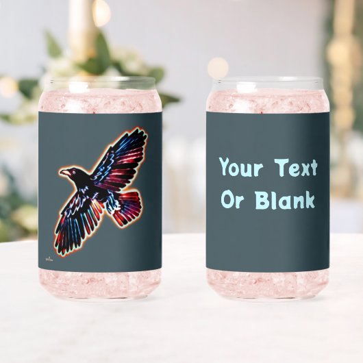 Iridescent Raven Dosenglas (Insitu (Hochzeit))