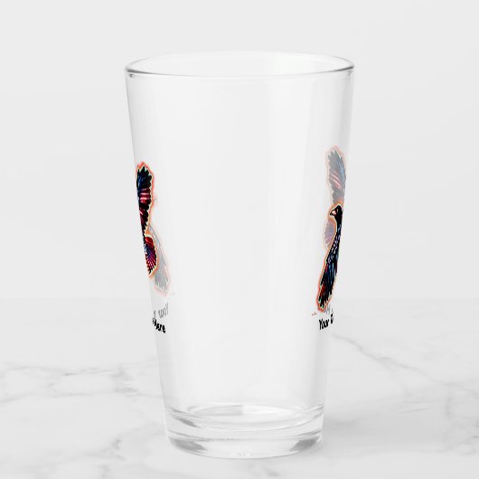 Iridescent Raven Glas (Rechts)